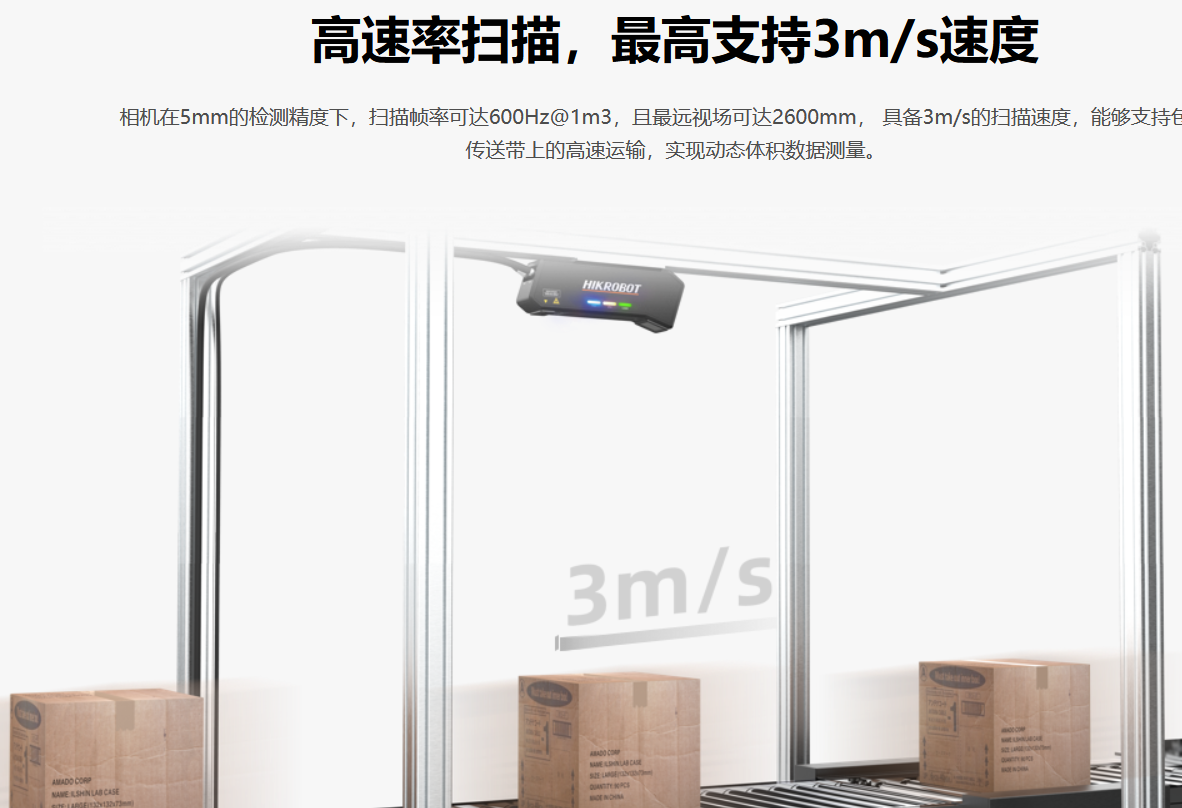 立体相机丨海康 MV-DL2025-04H-H线激光立体相机-捷利得(北京)自动化科技有限公司