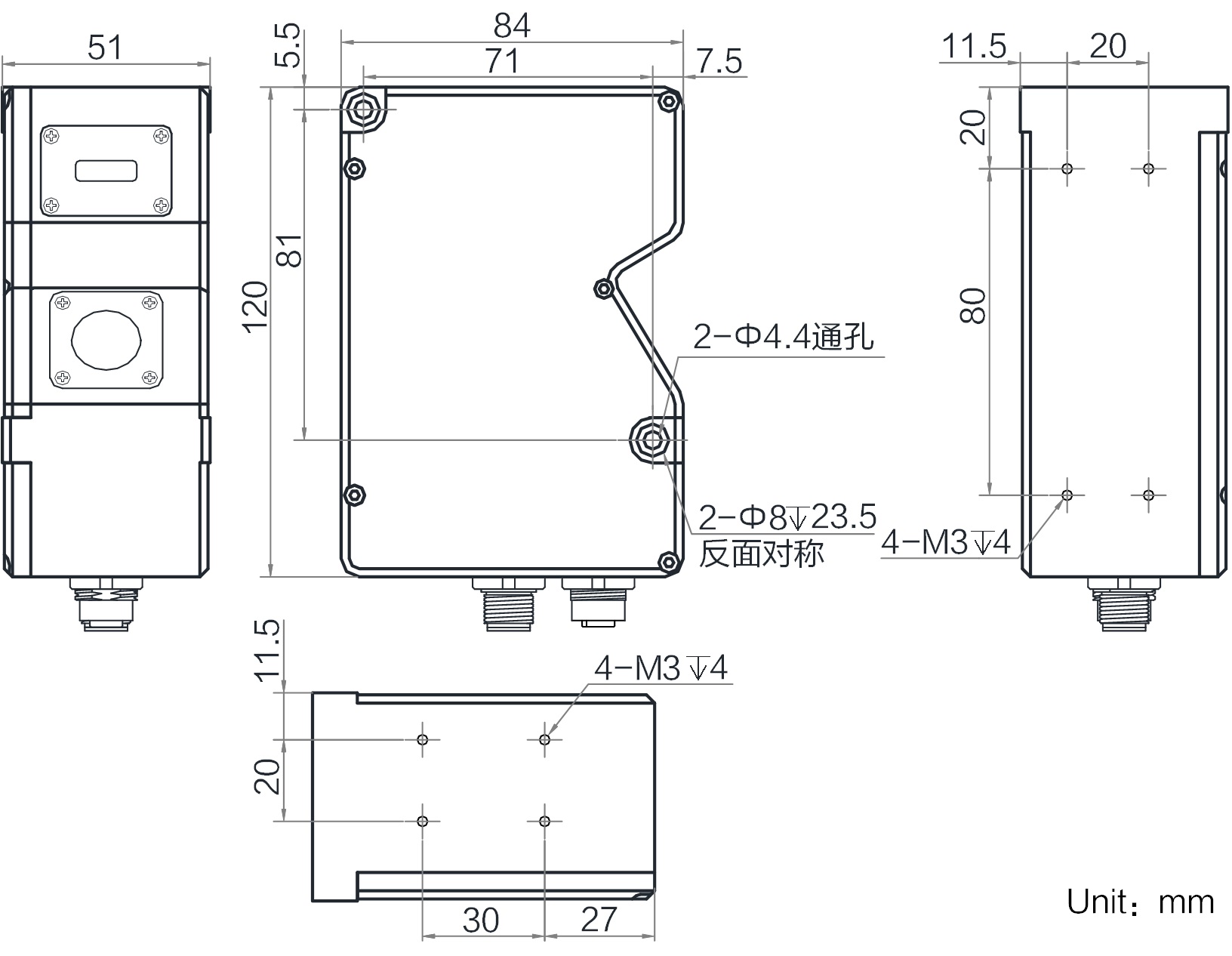 立体相机丨海康 MV-DP2305-01H 3D激光轮廓传感器插图5