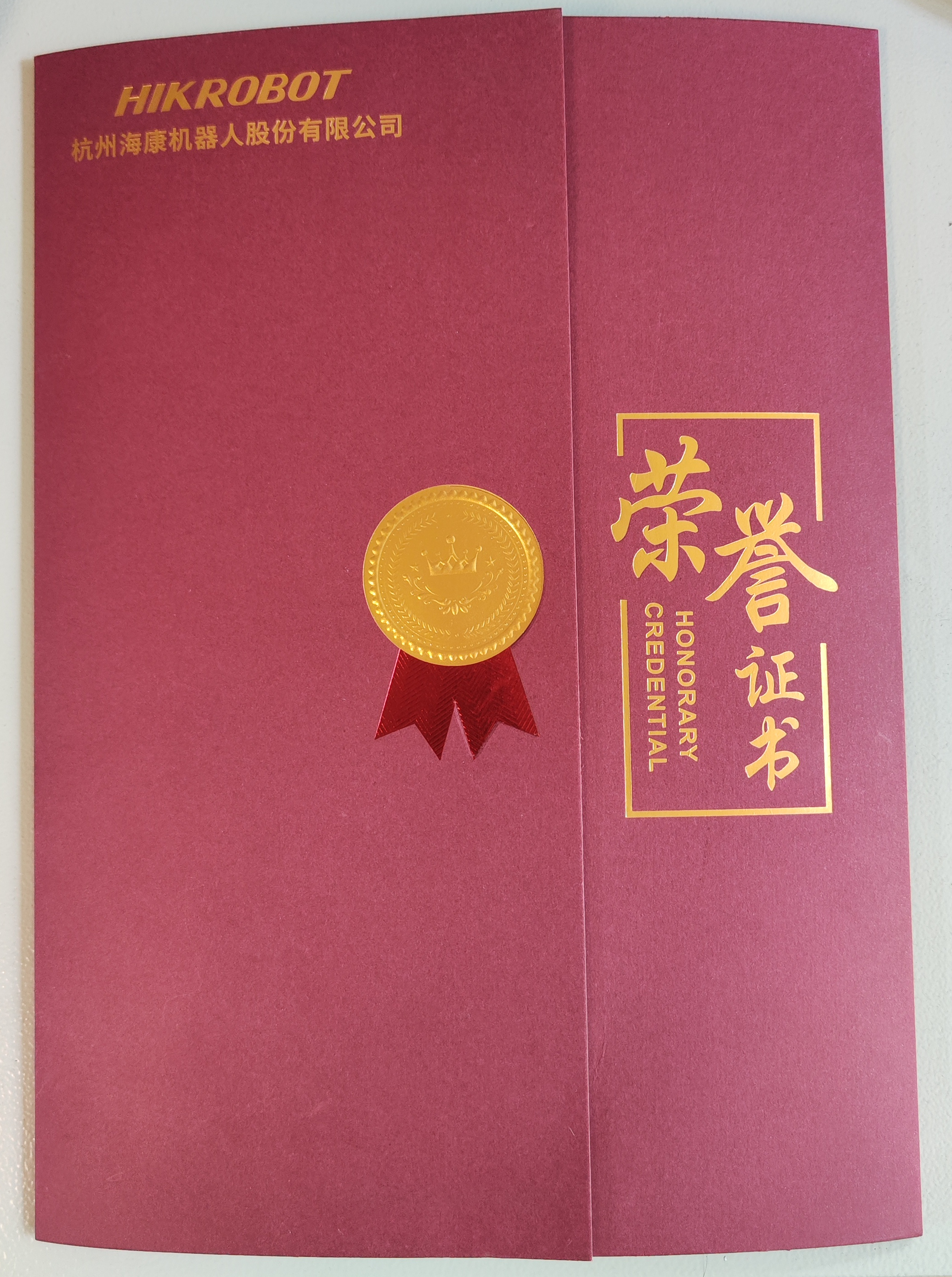 恭贺我司在海康机器人认证工程师中获得“优秀经销商”称号插图3